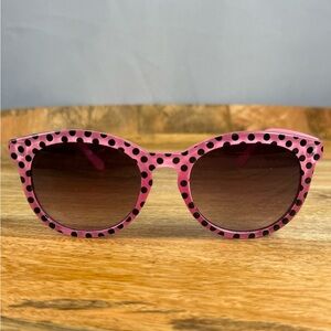 Pink Polka Dot Cat Eye Sunglasses Retro Vintage Vibes